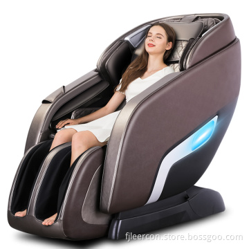 SL Shape Shiatsu Electric 4D Bluetooth Massage Chair